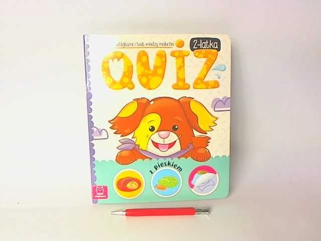Aksjomat KSIĄŻ. QUIZ 2-latka su pieskiem