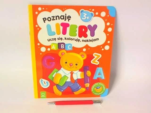 aksjomat Aš mokausi raidžių. Aš mokausi, aš spalvinu, aš klijuoju. 3+ KS0978