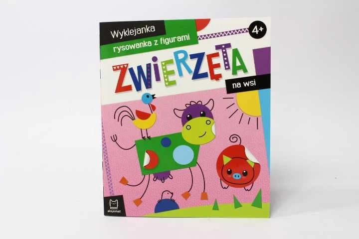 aksjomat Gyvūnai kaime. Piešimo sąsiuvinis 4+ KS0728