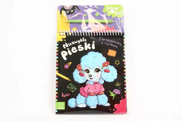 Aksjomat Axiom Scratch žaidimas su rašikliu Extraordinary dogs 35428