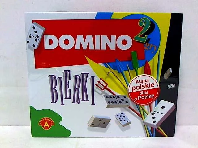 Gra 2w1 Domino Bierki ALEXANDER 1383