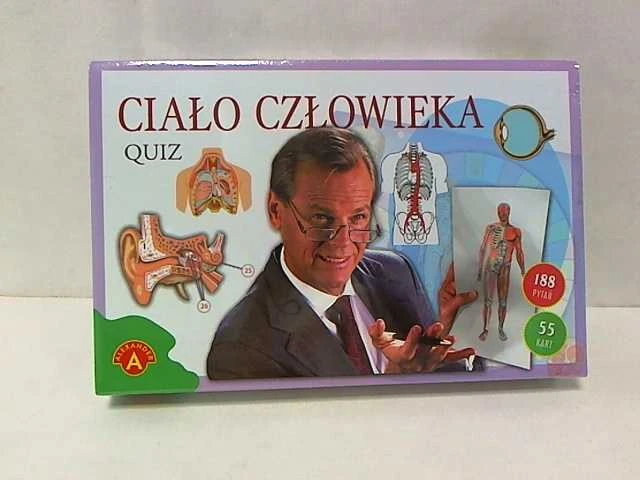 Alexander Aleksandro edukacinis žaislas ir žaislas - viktorinos žmogaus kūnas