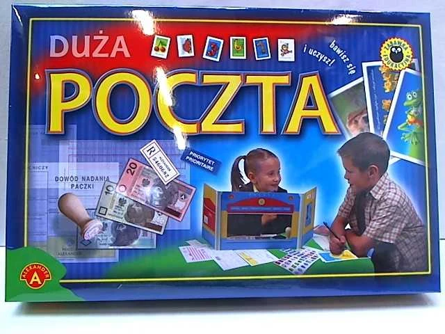 Alexander Poczta Duża - edukacinis rinkinys su langeliu, antspaudais ir pinigais ZA6081