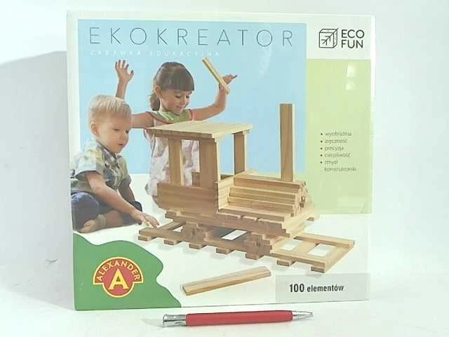 Alexander Eko įdomus žaidimas – 100 elementų ekologinis kūrėjas