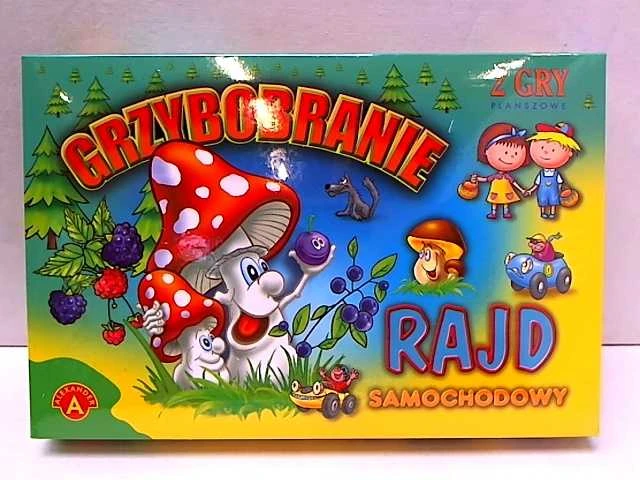 Alexander Aleksandro stalo žaidimas - grybų rinkimas, automobilių ralis