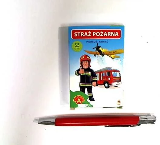 Alexander Aleksandro kortų atminties žaidimas „Peter“ kortelės – ugniagesių komanda GR0807