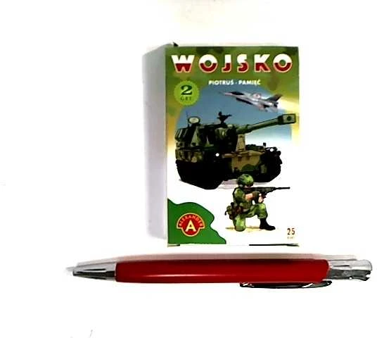 Žaidimų kortos Piotruś & Memo Wojsko ALX PUD ALEXANDER 026139