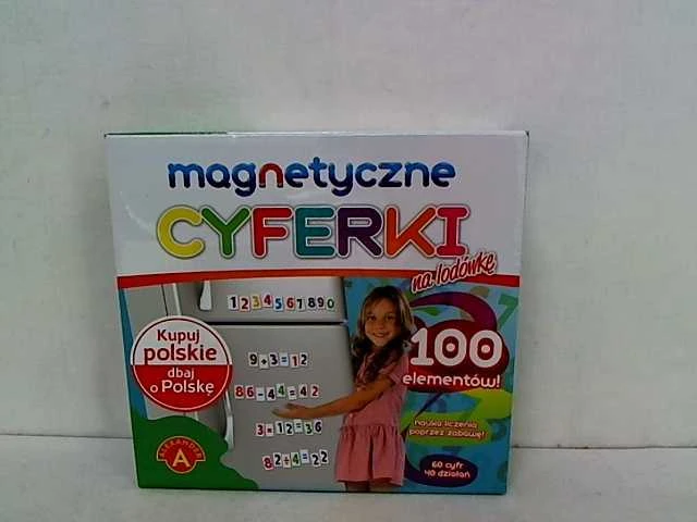 Alexander Magnetinės šaldytuvo raidės 100 gabalų