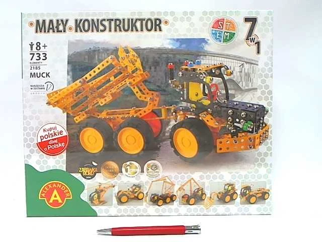 Alexander Aleksandras Statybinis rinkinys Mažasis konstruktorius 7in1 Muck