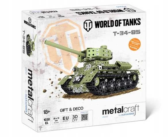 Alexander Metalcraft WorldOfTanks T-34-85 tankas 32406