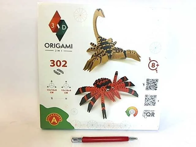 Alexander Aleksandras, „Origami 3D“ - 2in1 voras, skorpionas