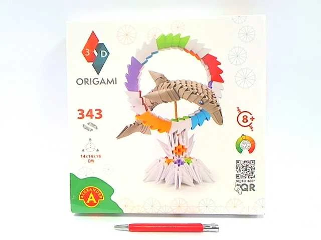 Dėlionė Alexander Aleksandro kūrybinis rinkinys „Origami 3d Dolphin
