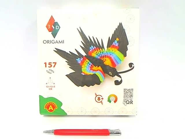 Alexander kūrybinis rinkinys origami 3D drugelis 2345
