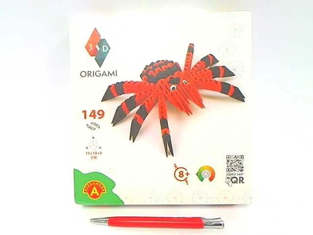 Alexander Aleksandro kūrybinis rinkinys „Origami 3D Spider