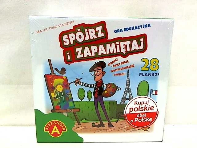 Alexander Aleksandro žaidimas Pažiūrėk ir prisimink