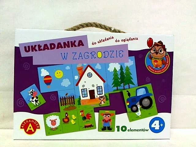 Dėlionė Alexander Aleksandras galvosūkis. Kieme - Išmanioji pelėda