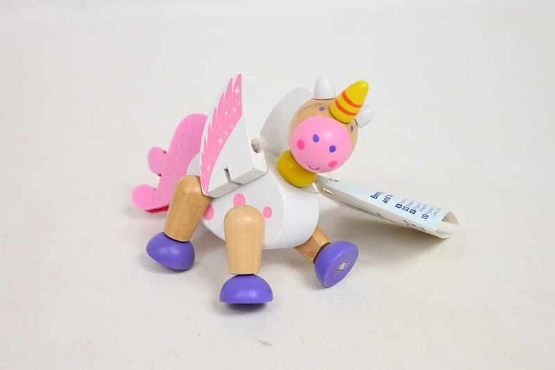 Almarina Small Foot Drewniana figurka Vienaragis Luna 8 cm