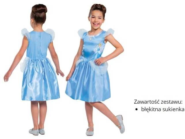Almarina Disney princesės Pelenės karnavalinis kostiumas mergaitėms 109-123 cm