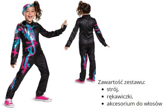 Almarina LEGO karnavalo kostiumas mergaitėms Liusės kostiumas 127-136 cm (7-8 metų)