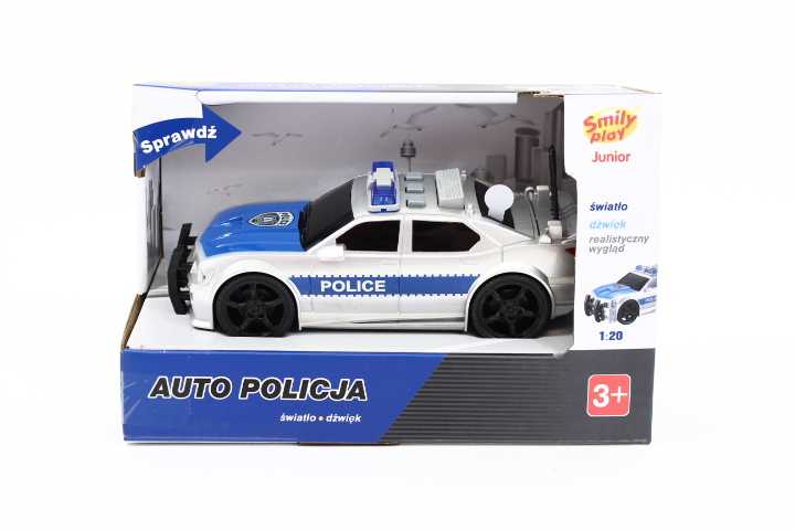 „Smily Play“ automobilio policijos šviesos garsas