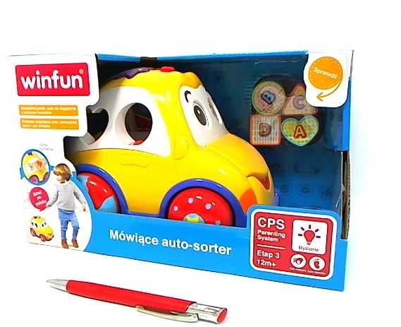 Smily Žaislinis automobilis rūšiuoklė WinFun