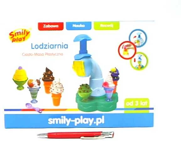 Smily Rinkinys ledams iš plastikinės tešlos gaminti. Ledų gaminimo aparatas