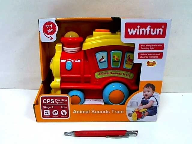 Anek SMILY PLAY 000677 Lokomotyvą traukiantis žaislas