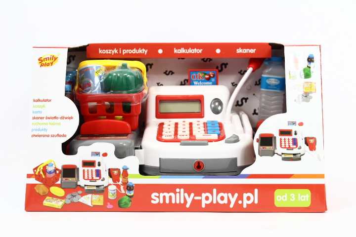 „Smily Play“ kasos aparatas su krepšeliu