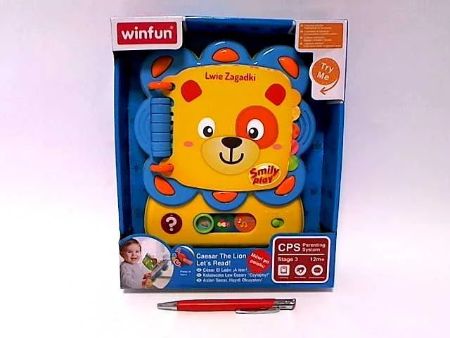 Easy Smily Winfun Lion mįslių interaktyvus žaislas
