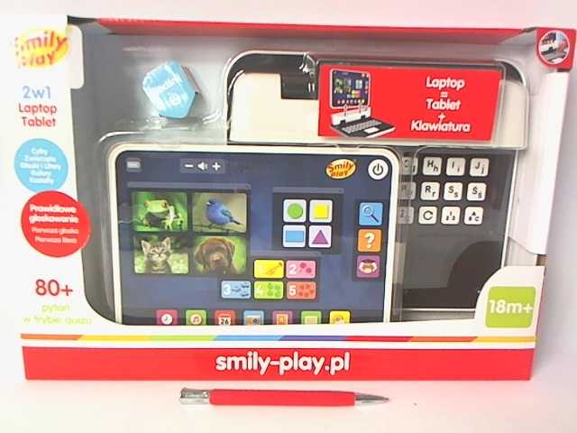 Anek Smily Play *****Nešiojamas kompiuteris i tablet 2w1 SmilyPlay SP83680 36801