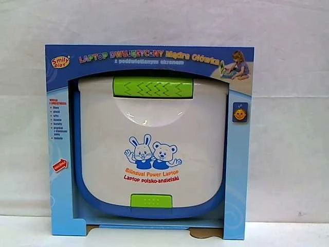Smily Play dvikalbis interaktyvus nešiojamasis kompiuteris, lenkų – anglų