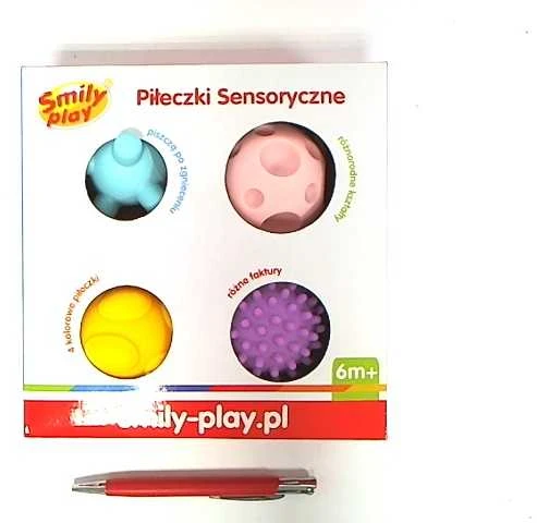 SMILY PLAY SP83687 Sensoriniai kamuoliukai 4 vnt.