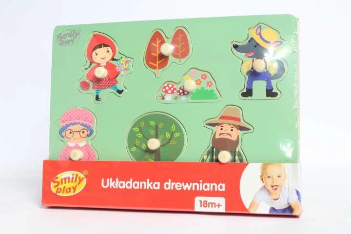 SMILY PLAY SPW83807 Raudonkepuraitė dėlionės