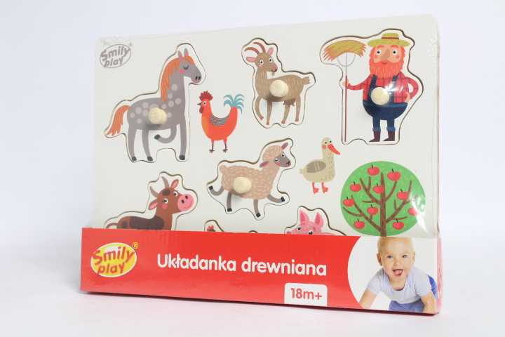 SMILY PLAY SPW83803 medinės dėlionės