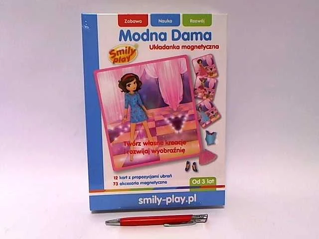 SMILY PLAY SP82938 madinga ponia magnetinis dėlionės