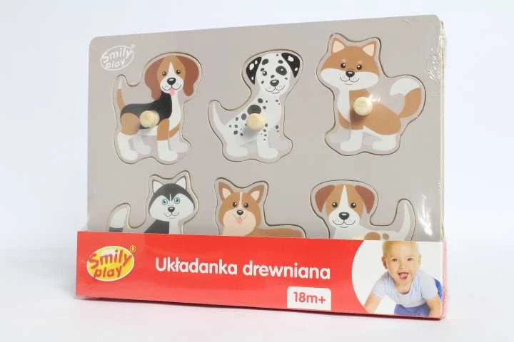 SMILY PLAY SPW83806 Šunys Dėlionė