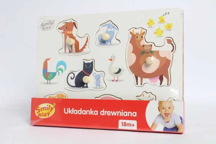 SMILY PLAY SPW83804 naminių gyvūnėlių dėlionės