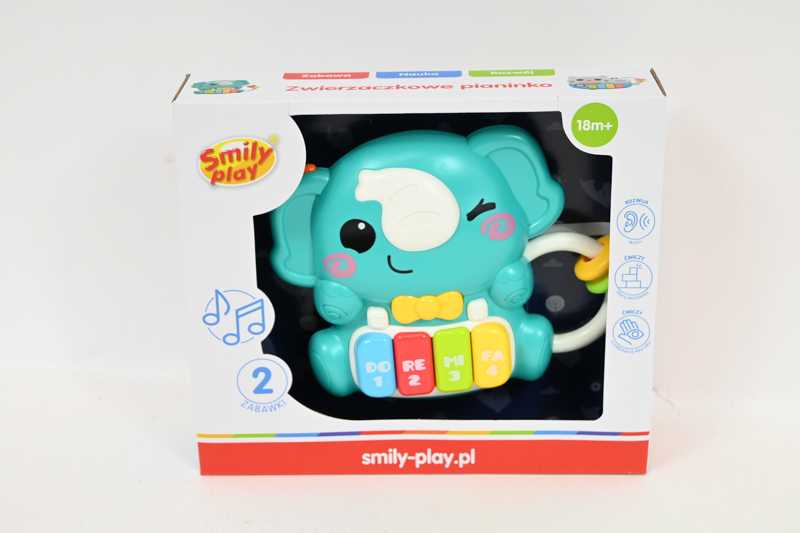 SMILY PIANINKO DLA MALUCHA SŁONIK
