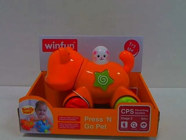 Interaktyvus žaislas Smily Play Press N Go Kitten