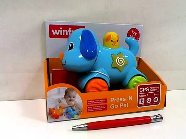 Smily Žaislas su šviesos efektais Winfun Šuniukas