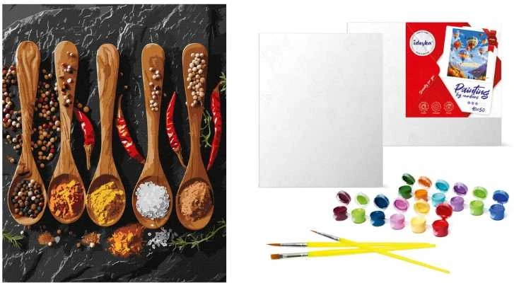 Art Active *****Paveikslas nr. 40x50 Įvairūs prieskoniai 60148