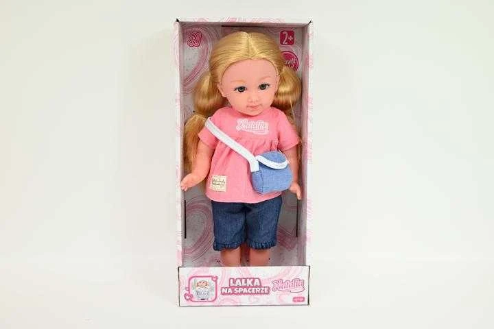 Lalka Lėlė Natalia funkcinė lėlė tunikoje 36 cm