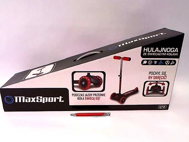 Motoroleris Artyk Max Sport Raudona