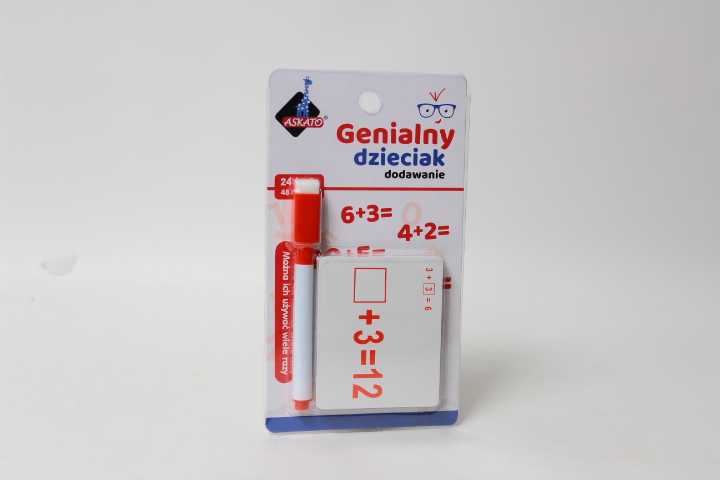 Geniis vaikas - matematinių fišų papildymas - Askato