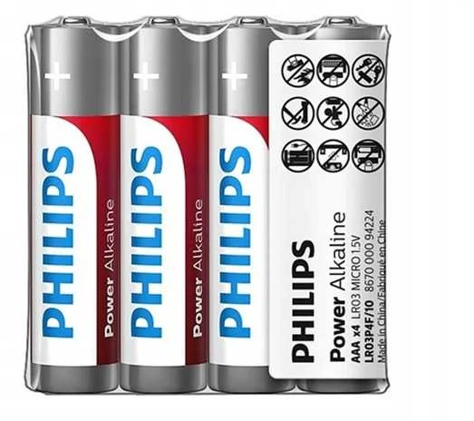 Philips AAA baterijų pakuotė