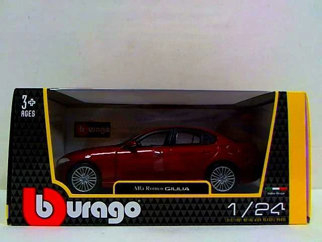 BBURAGO 1:24 automodelis Alfa Romeo Giulia, 18-21080 RD
