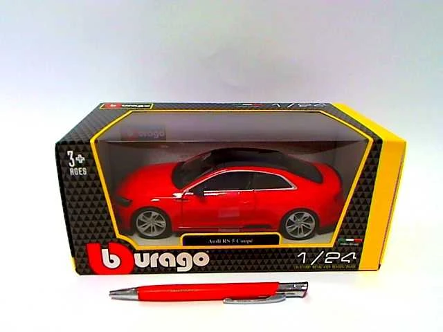 Bburago Audi RS 5 Coupe Raudona 1:24 BBURAGO