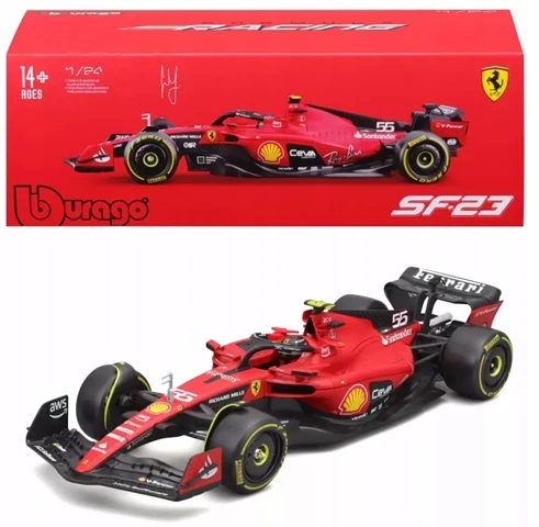 *BBURAGO metal., 1:24 FERRARI F1's Carlos Sainz