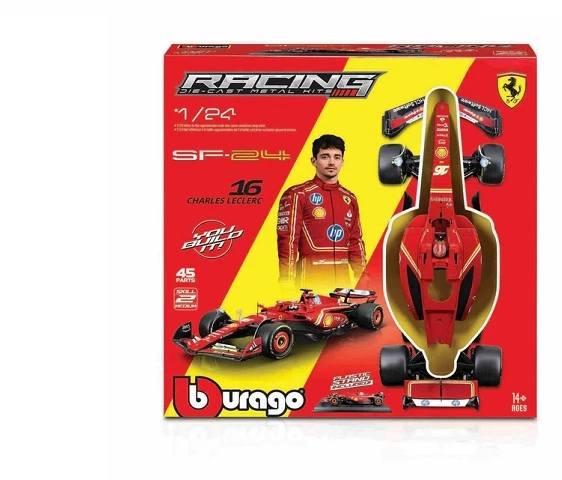 BBURAGO 1:24 surenkamas automodelis Ferrari SF-24, 18-26858