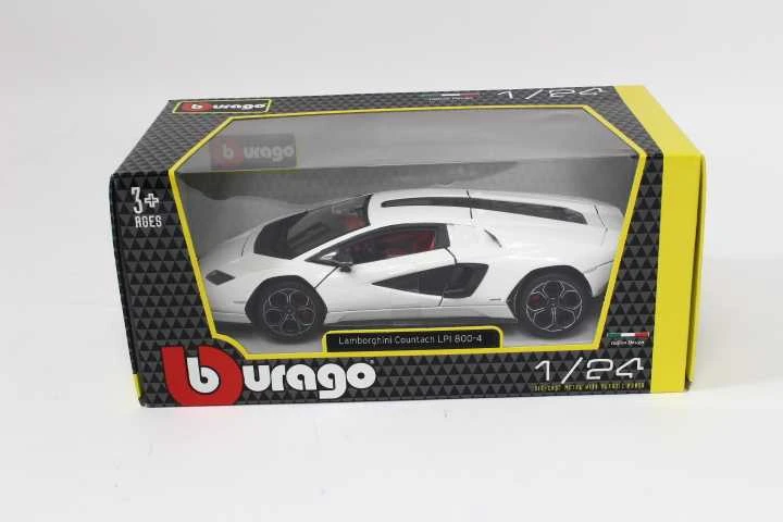 Bburago BBU 1:24 Lamborghini NI Count.800-4 Baltas 21102WT